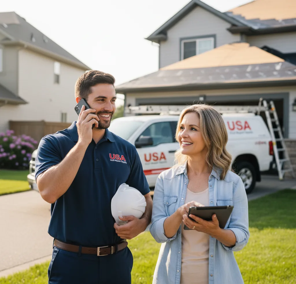 USA Roof Repair Experts customer support in Succasunna